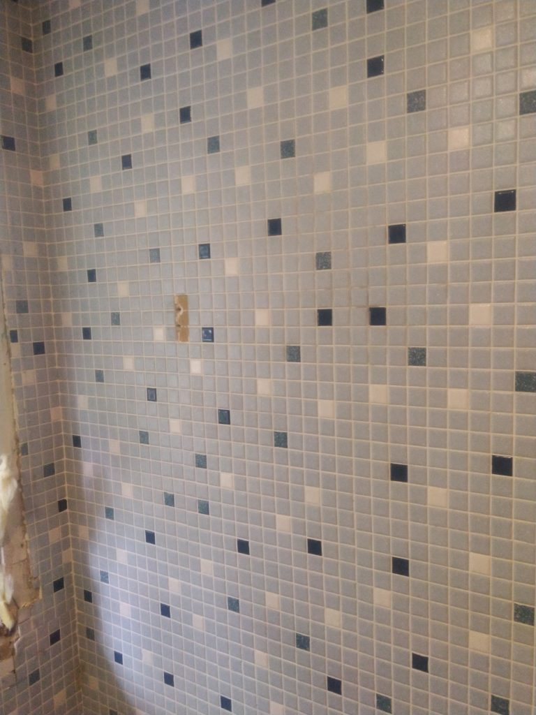 1945 tile bath renovation